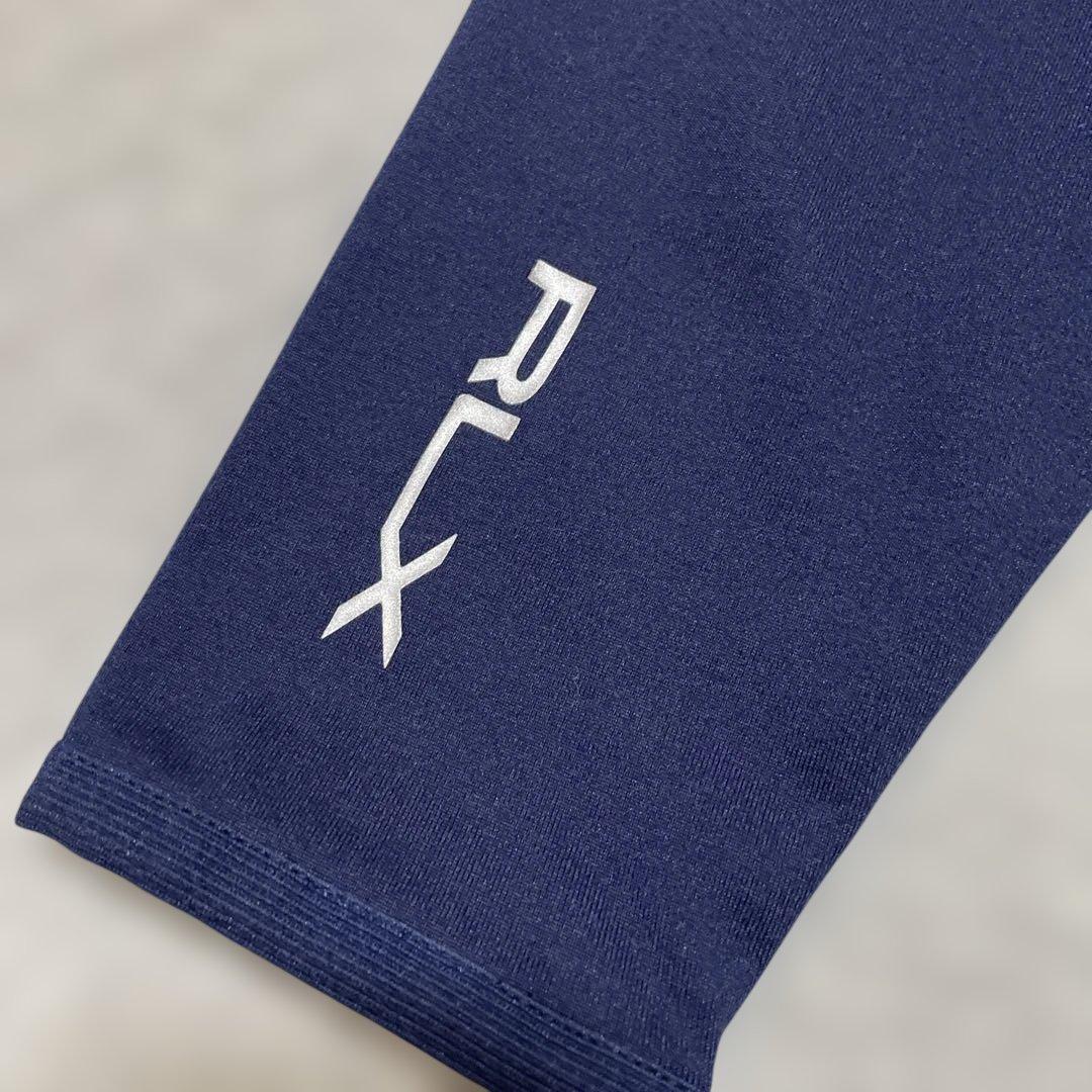 美品 現行タグ RLX ラルフローレン ゴルフ ハーフジップ テックシャツ M