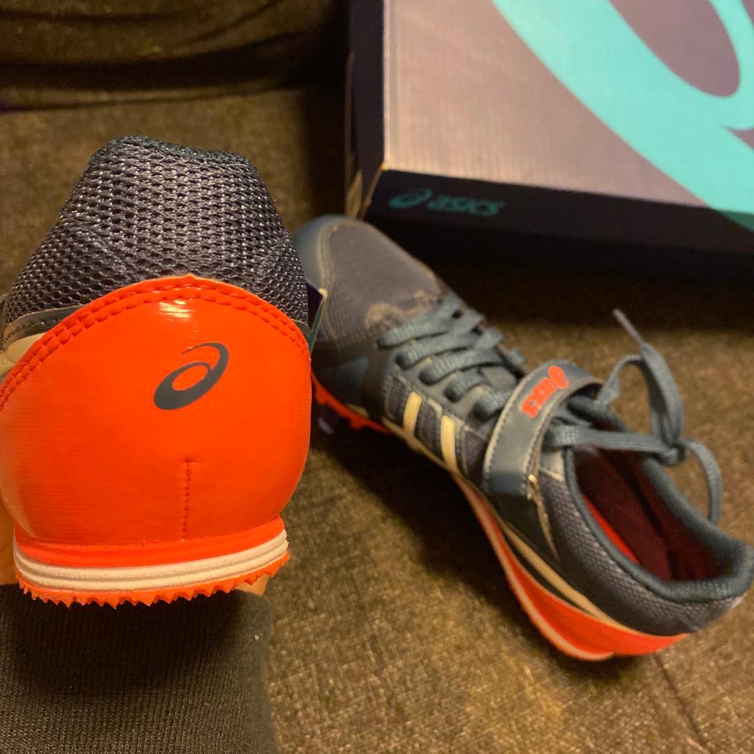 【未使用 】ASICS 陸上スパイク レディース23.5