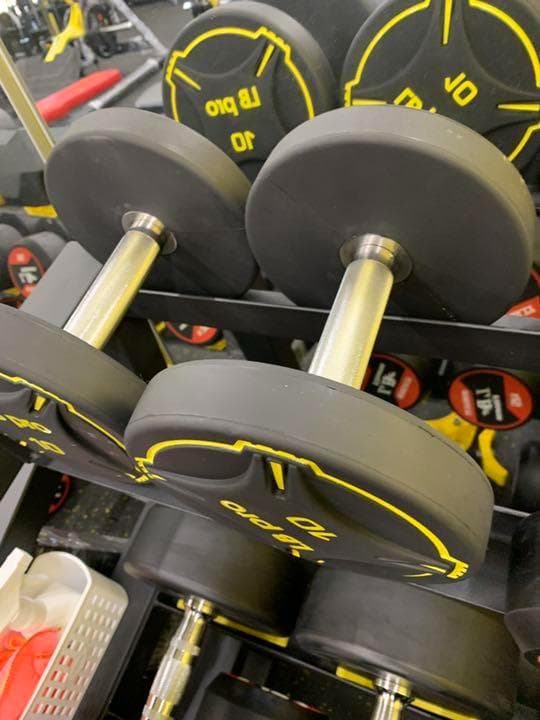 1万円引き　在庫処分　TPUダンベル　47.5kg ２個