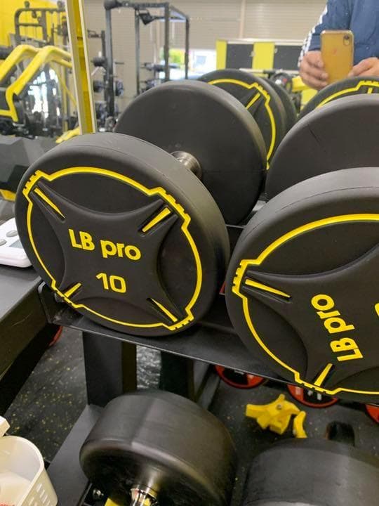 1万円引き　在庫処分　TPUダンベル　47.5kg ２個
