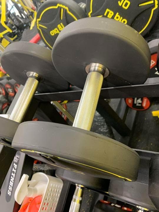 1万円引き　在庫処分　TPUダンベル　47.5kg ２個