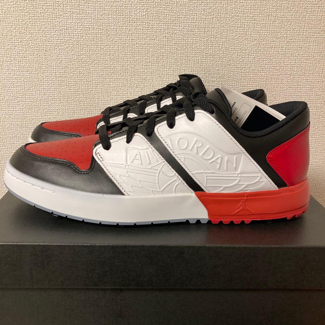 新品 正規品 NIKE JORDAN 赤 黒 白 ジョーダン NU 1G ゴルフ