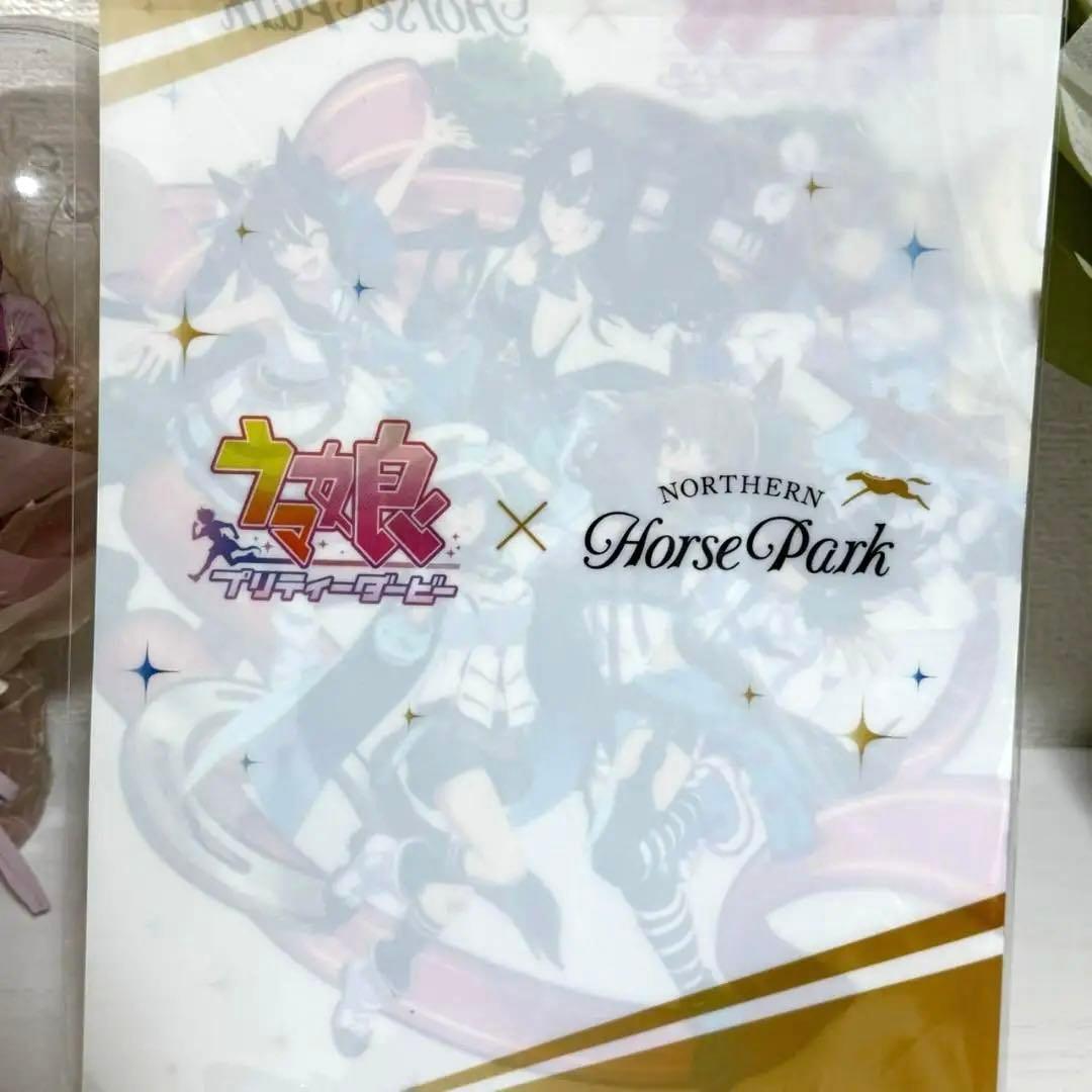 【新品未開封品】ウマ娘 ノーザンホースパーク クリアファイル 全員集合 2枚