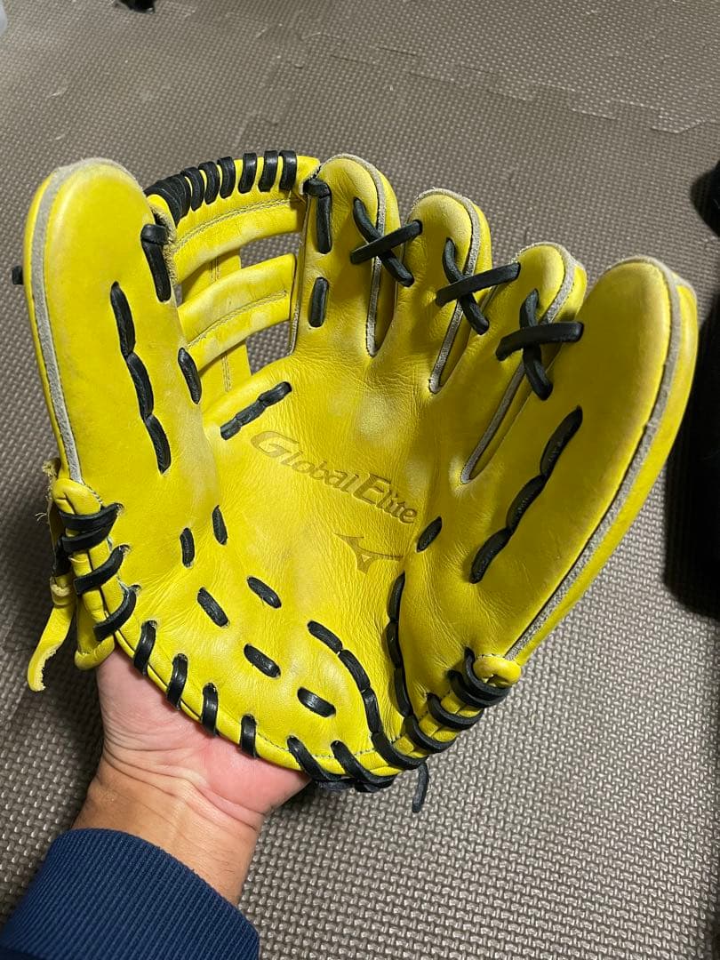 Mizuno Global Elite トレーニンググラブ　収納袋付き