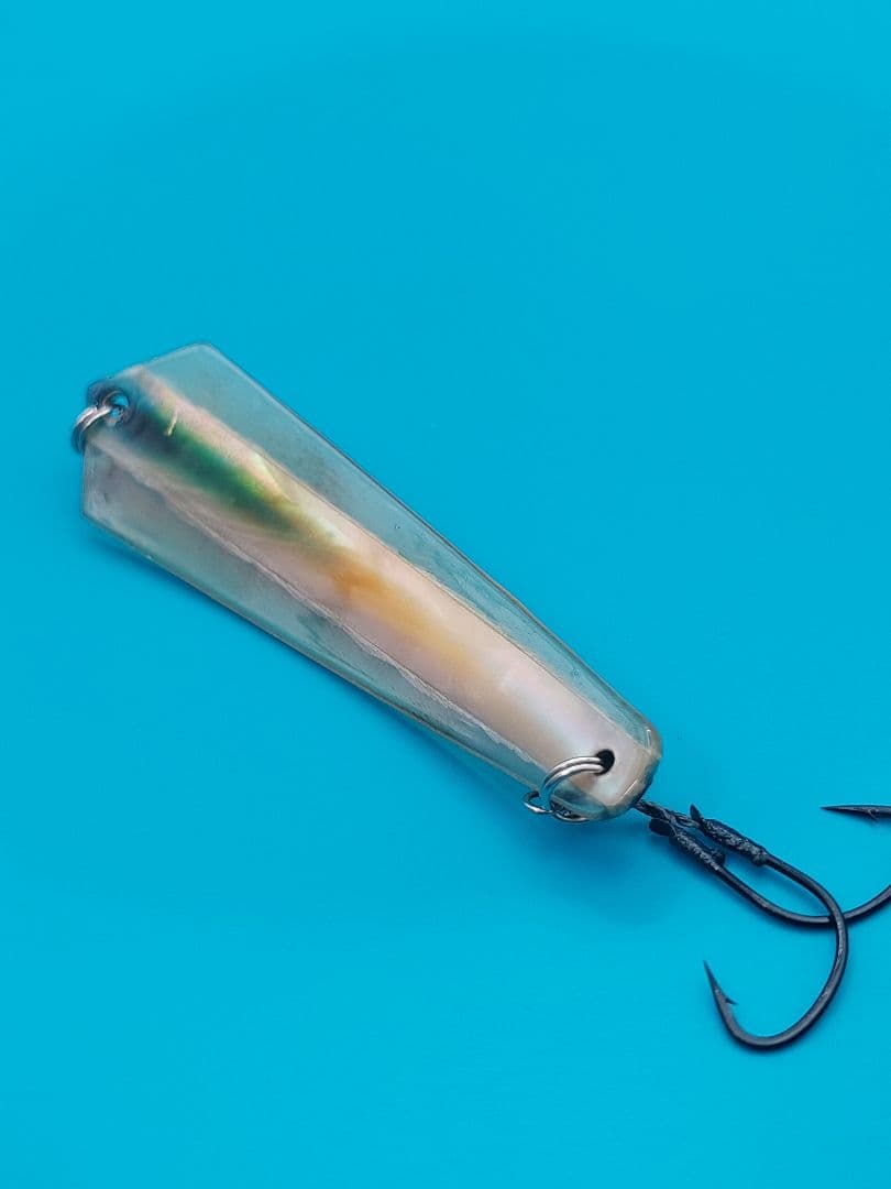三山工房オリジナルハンドメイドルアー VFウイング極み 牛角+夜光貝