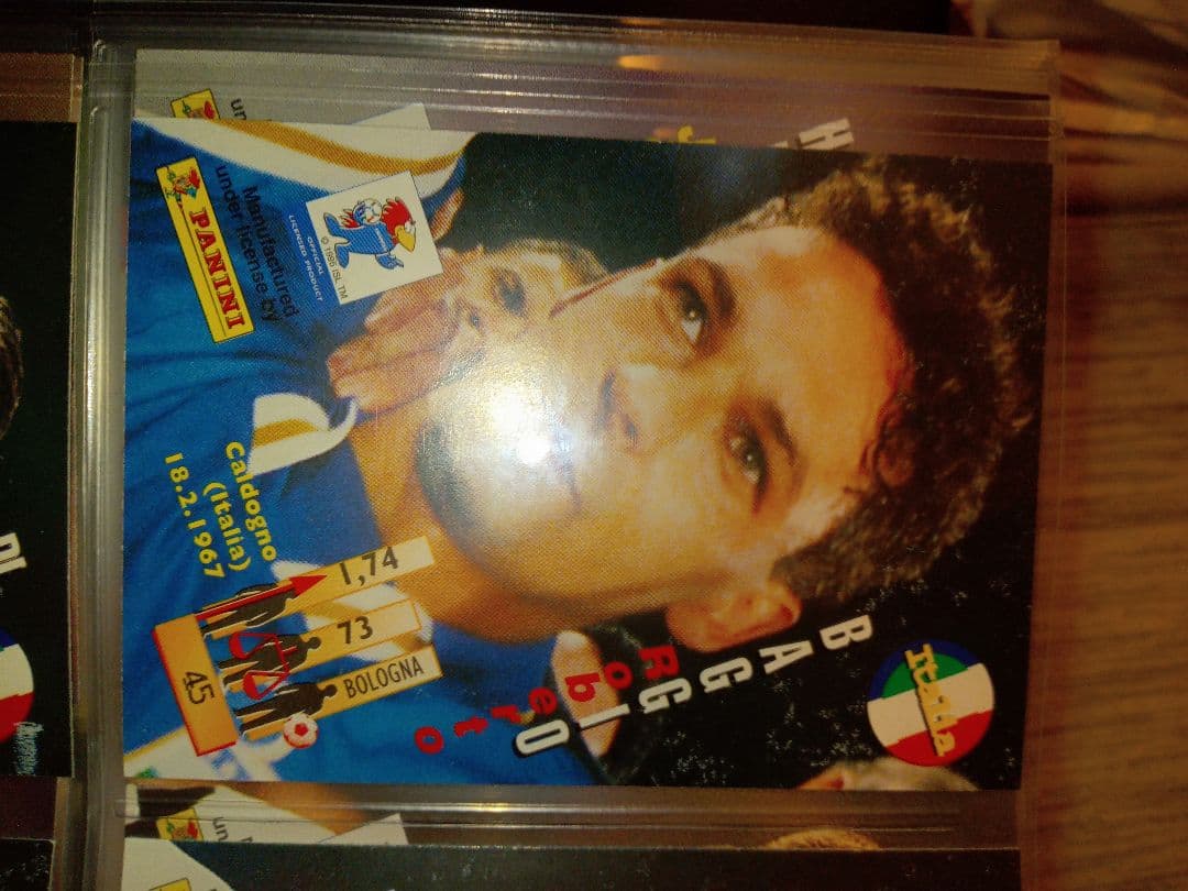 インテル時代のR，バッジョ選手です。
