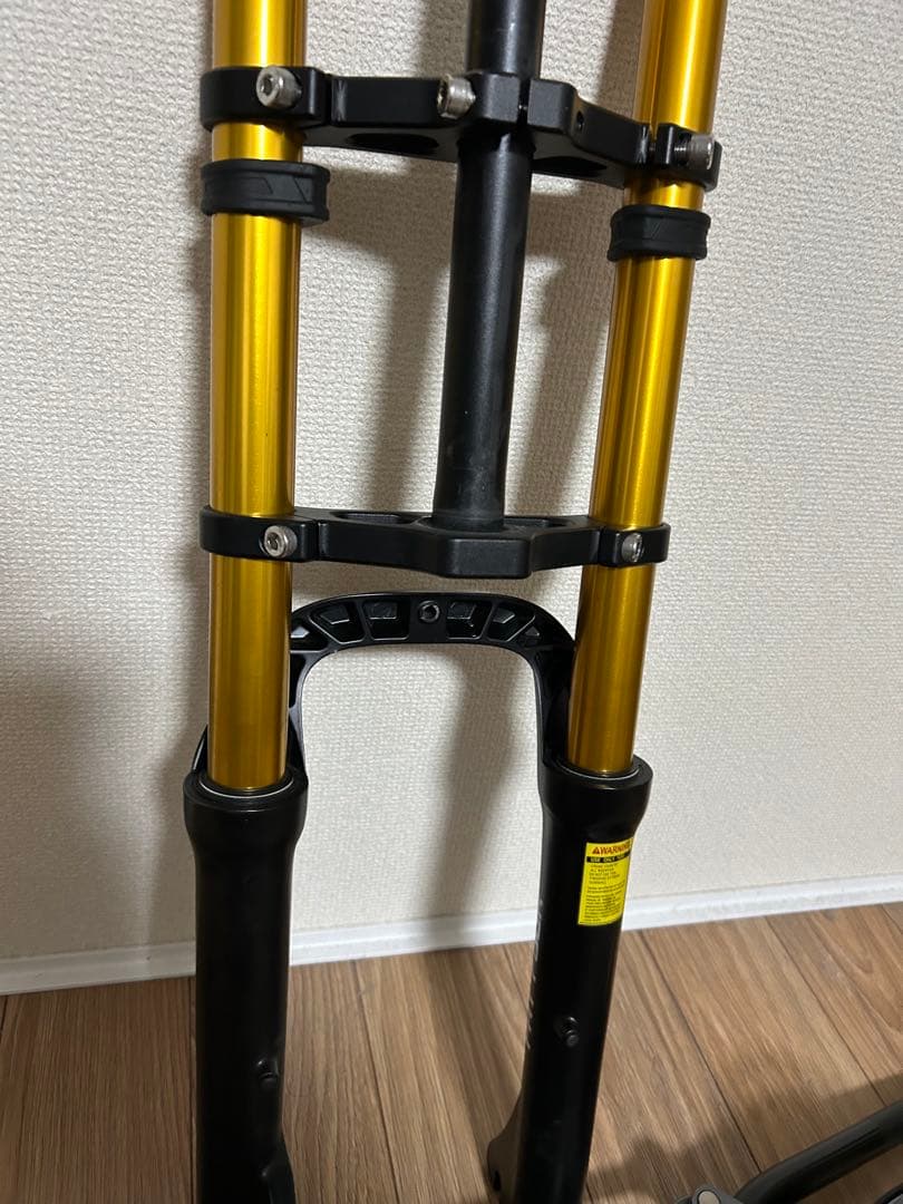 MATE X用 ダブルクラウンフォーク.ヘッドライト一式　used 美品