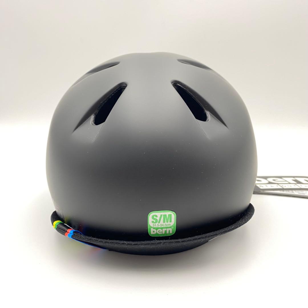 【新品】バーン NINO キッズヘルメット　S-M サイズ　マットブラック