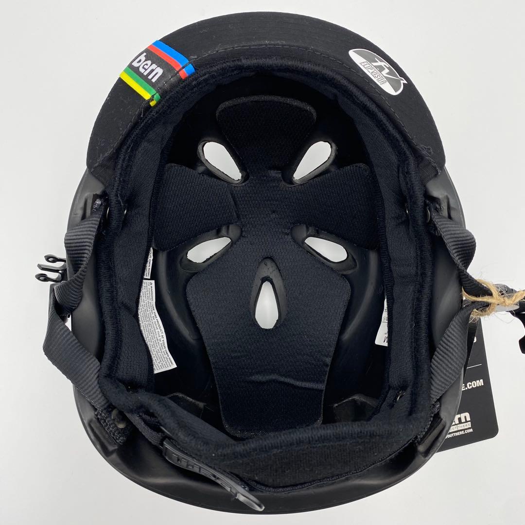 【新品】バーン NINO キッズヘルメット　S-M サイズ　マットブラック