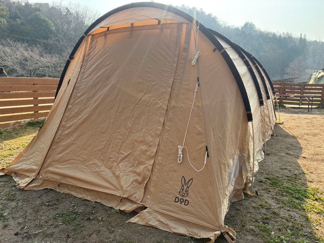DOD KAMABOKO TENT 3(M) タンカラー美品