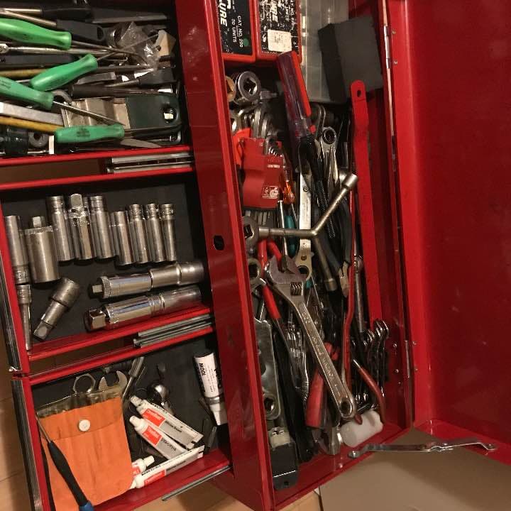 工具箱と工具セット