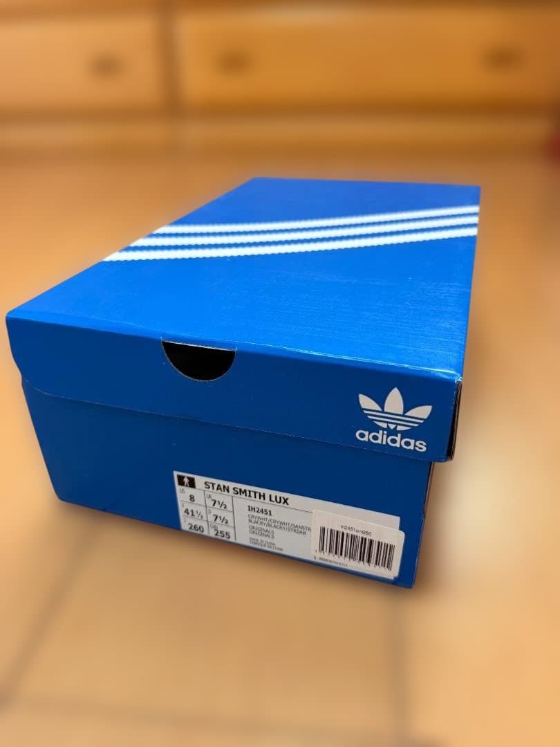 【超美品】adidas STAN SMITH LUX IH2451 26cm 白