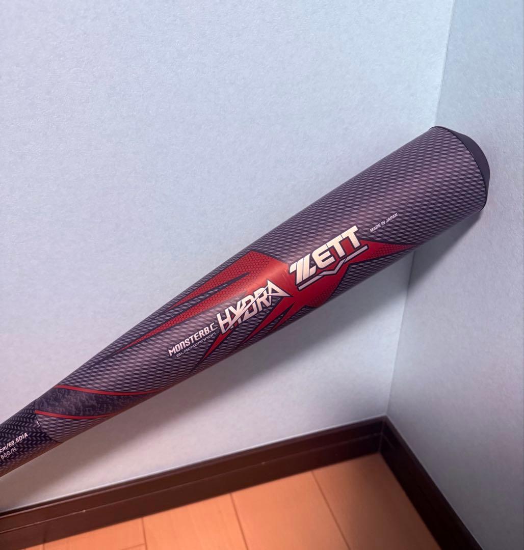 ゼット　軟式バット　ブラックキャノンヒドラ　85cm760g レガシー