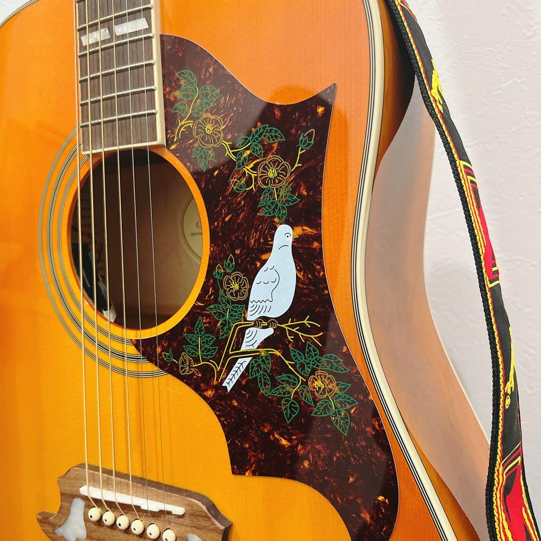 Epiphone エピフォン DOVE PRO VB エレアコ ソフトケース付き