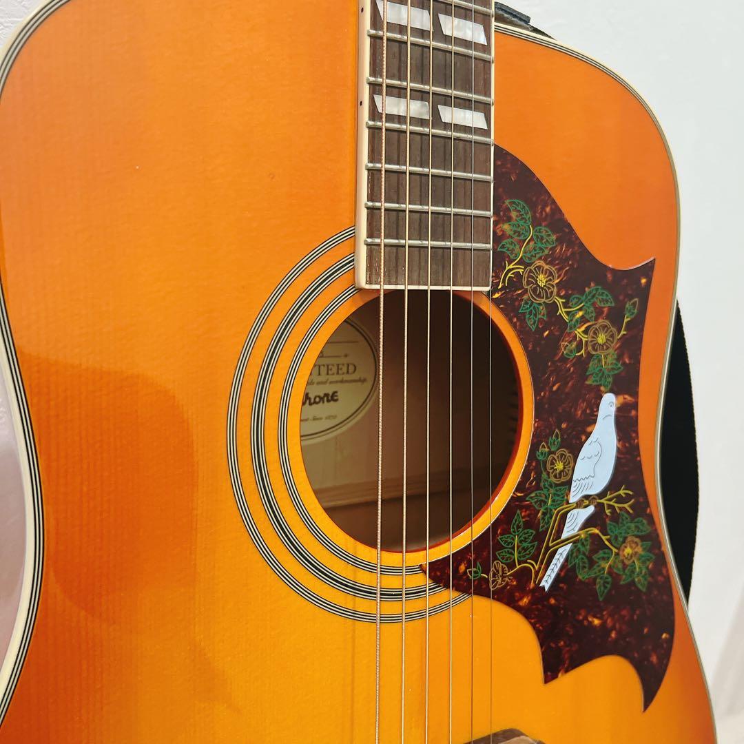Epiphone エピフォン DOVE PRO VB エレアコ ソフトケース付き