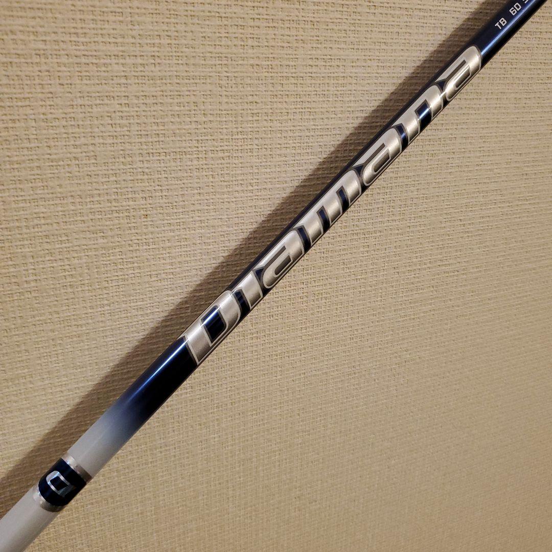 キャロウェイELYTEドライバーにカスタムシャフトDiamana TB60S