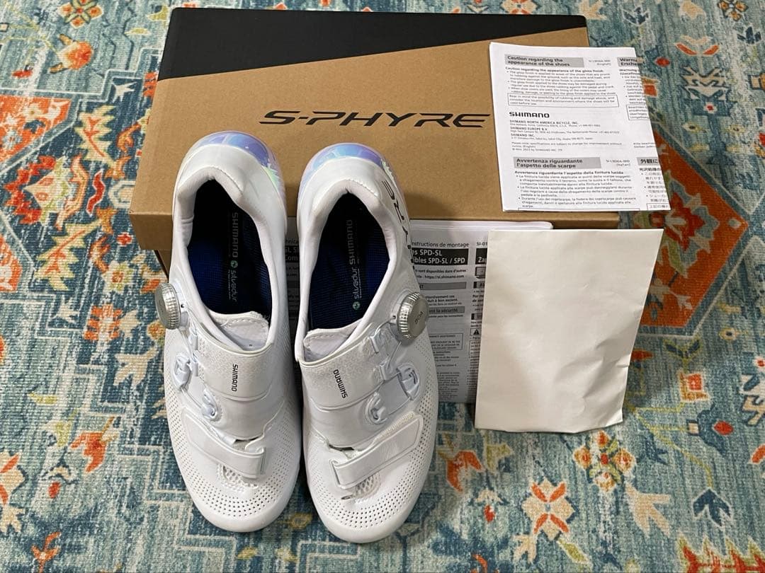 シマノ S-PHYRE SH-RC903PWR WIDE ホワイト24.5cm