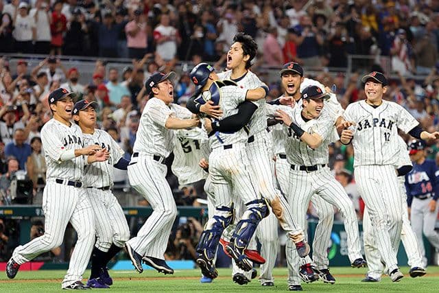 2023 WBC 村上　ホーム　ユニフォーム　ミズノ　S