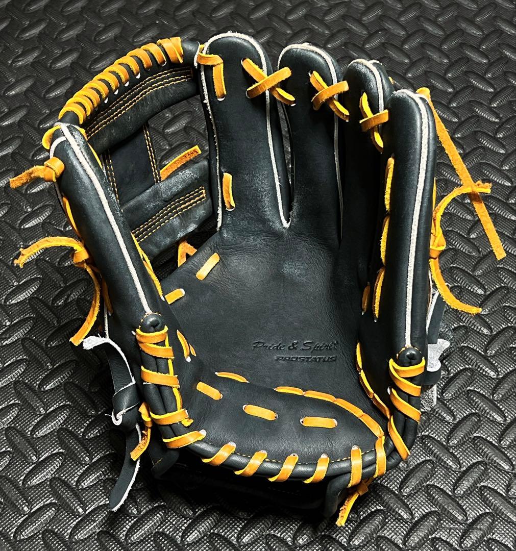 ZETT プロステイタス 軟式 内野手用 グローブ 今宮健太モデル
