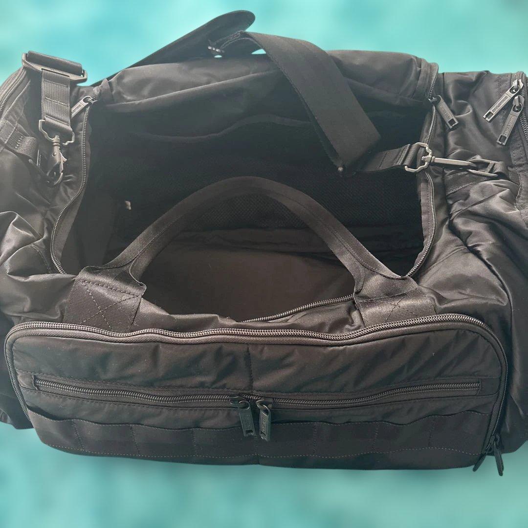 【美品】BRIEFING ブラックボストンバッグ〜ゴルフに最適！