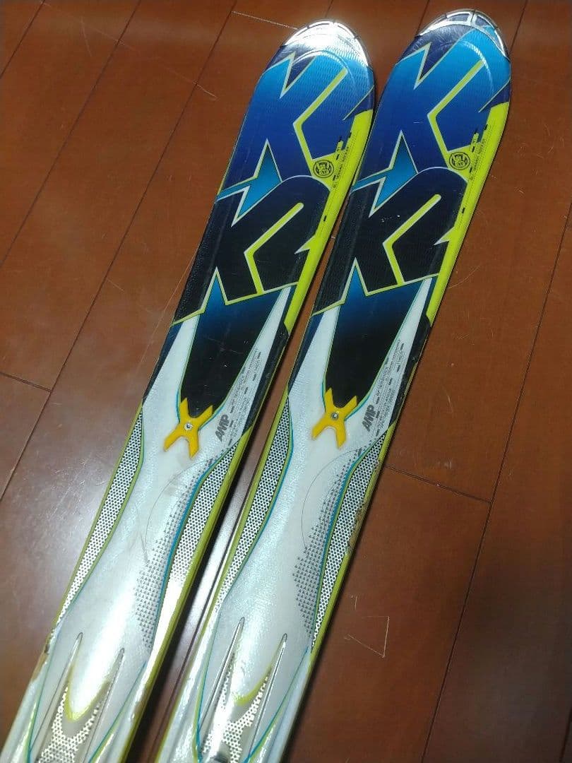 【セミファットスキー☆】174cm　Ｋ２スキー板♪　ツインチップ！