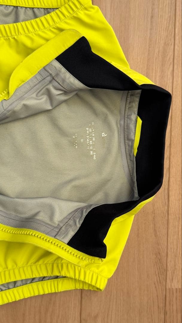 Rapha PRO TEAM RAIN GILET ジレ黄　Mサイズ