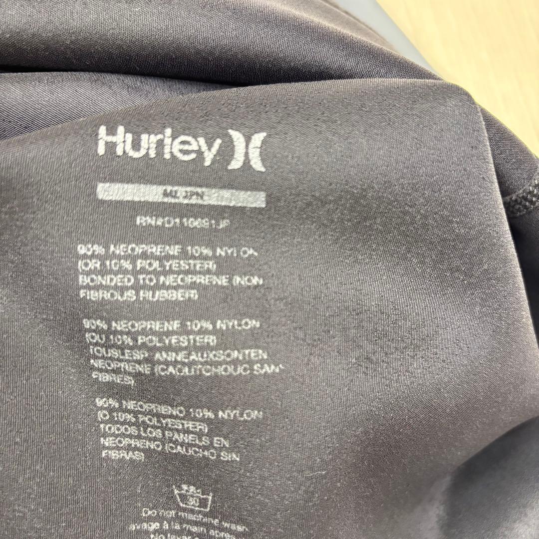 hurley ハーレー ウェットスーツ fusion 101 M L タッパー