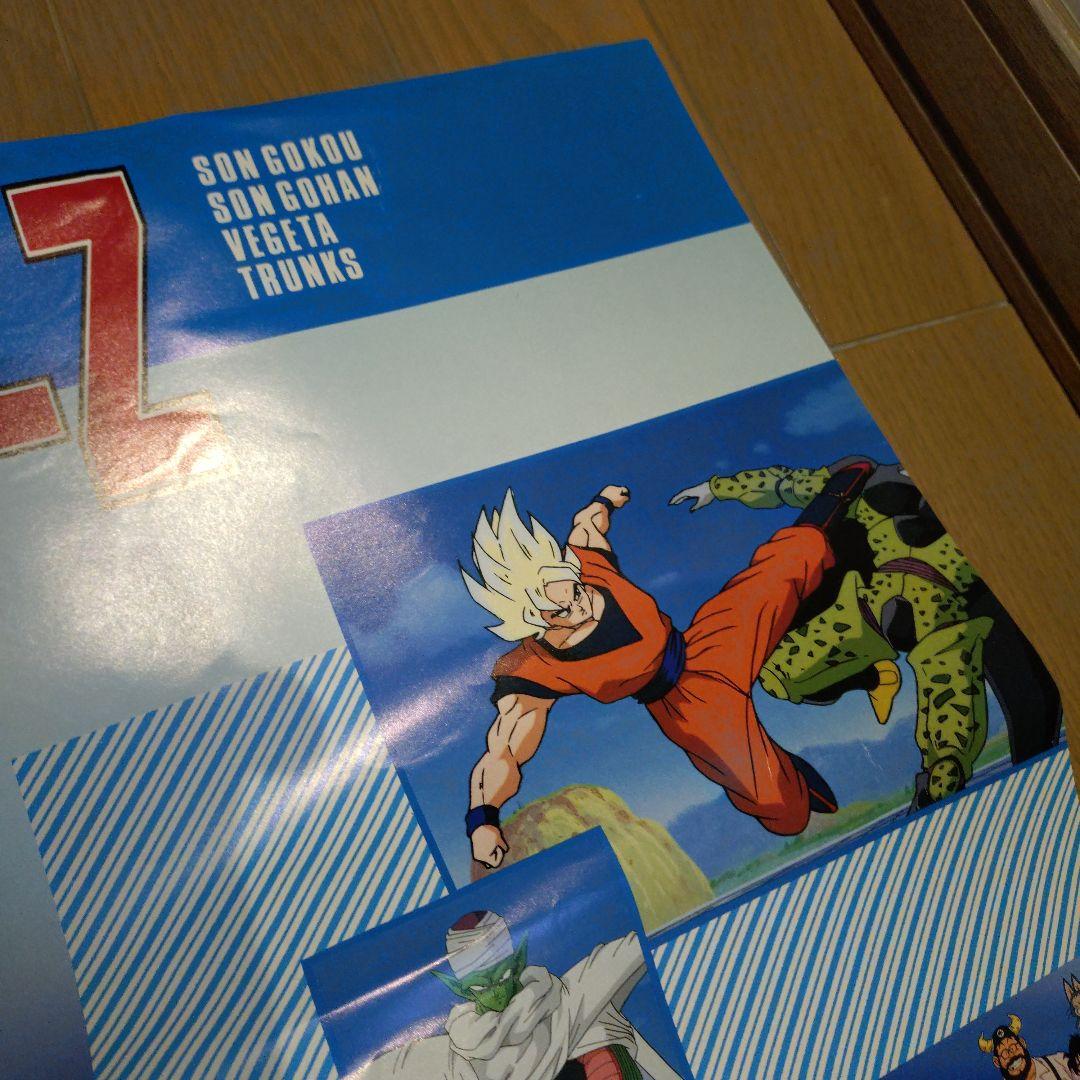 希少　ドラゴンボールデスクマットのポスター　コイズミ学習机　KOIZUMI