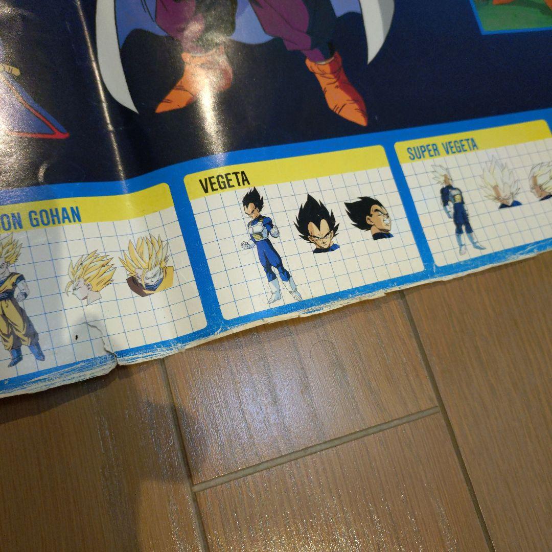 希少　ドラゴンボールデスクマットのポスター　コイズミ学習机　KOIZUMI