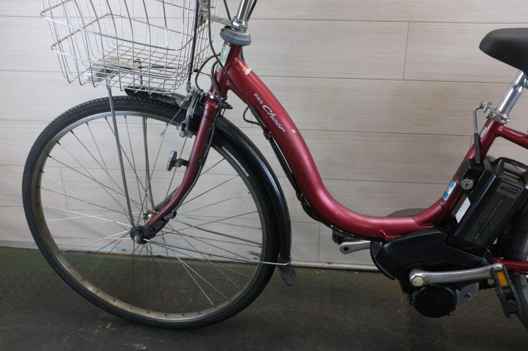 電動アシスト自転車　ヤマハ　 26インチ 3段変速 8.7Ah