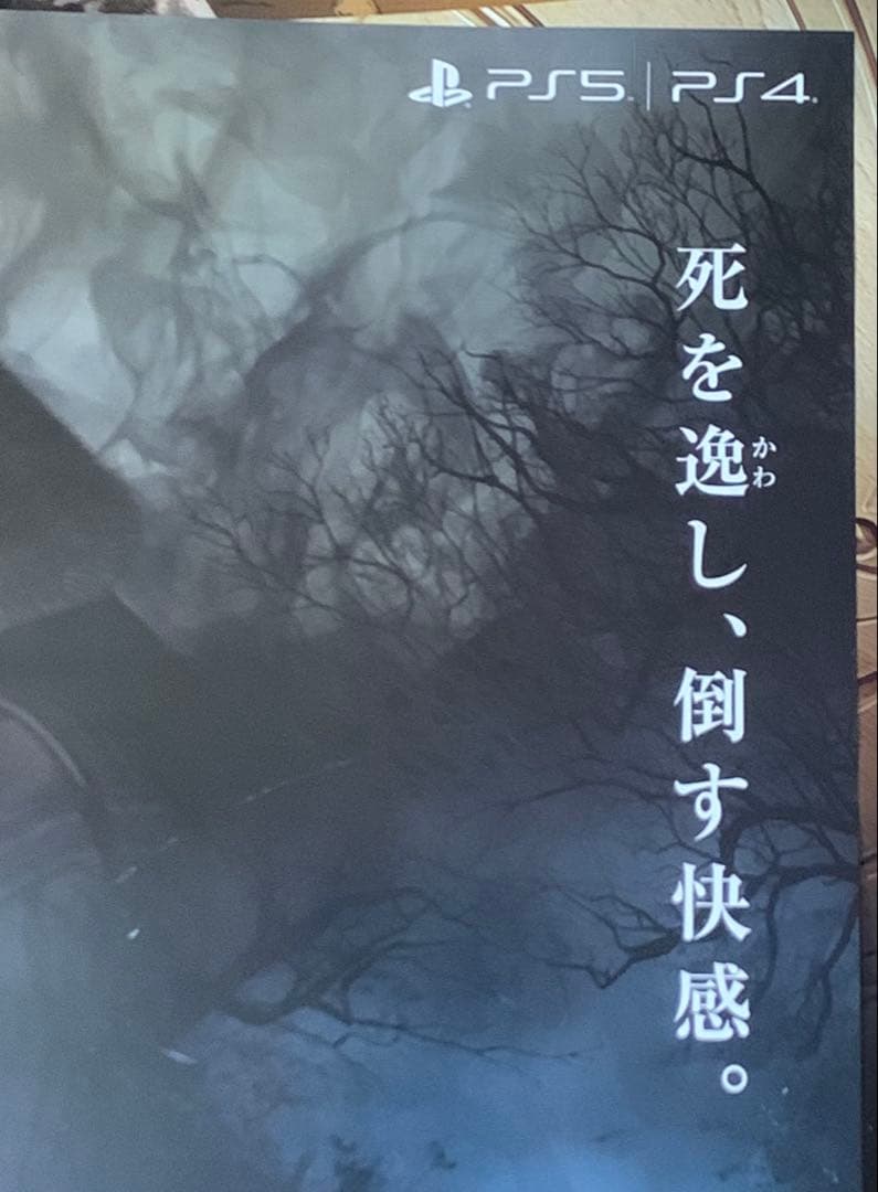 【B2】 バイオハザード RE4 販促 非売品 ポスター リメイク