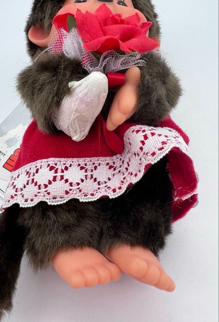 激レア！タグ付き！monchhichi モンチッチ フラワーブーケ　S
