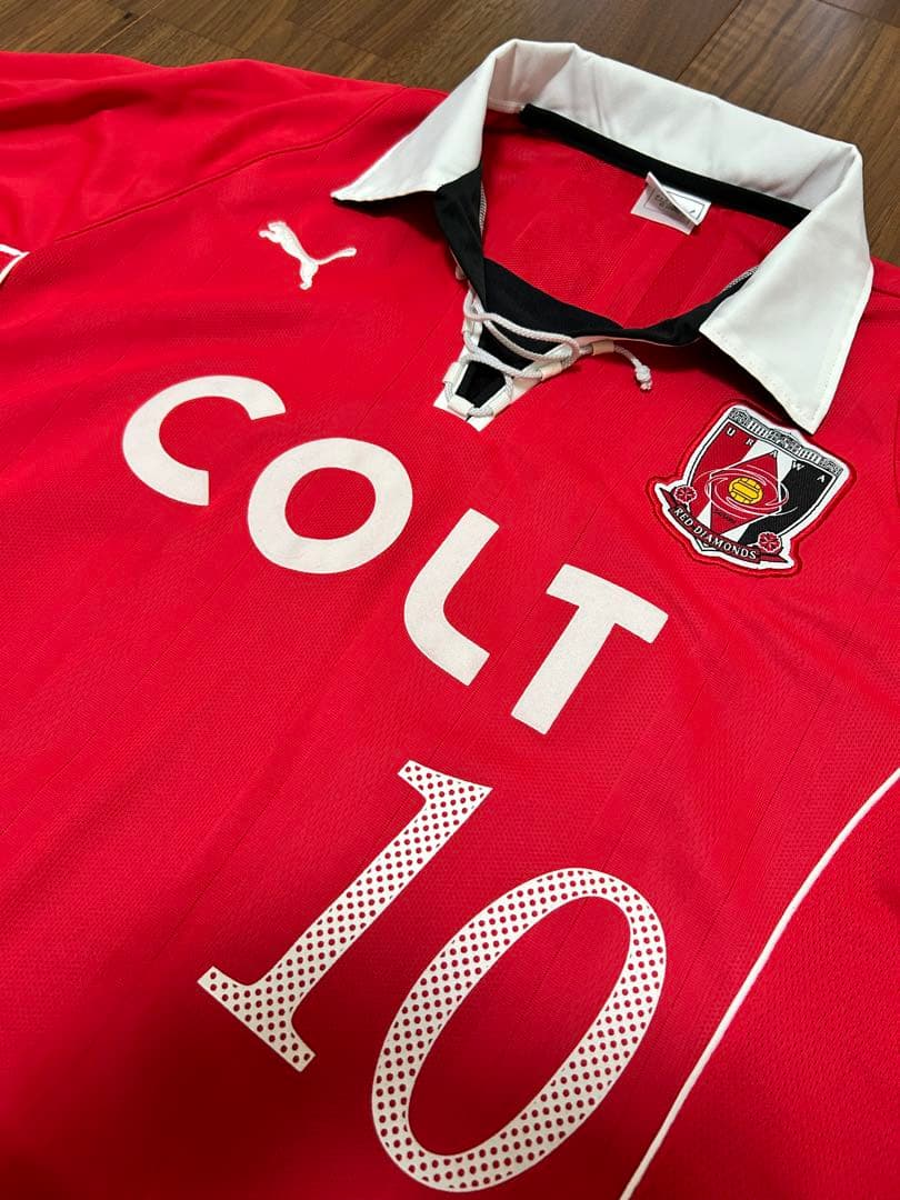 激レア美品‼️PUMA製 浦和レッズ 2003シーズンNo.10エメルソン