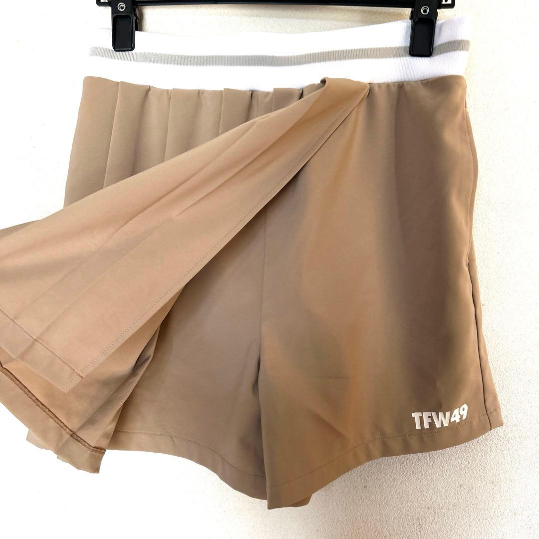 TFW49 レディース　ラッププリーツパンツ　L