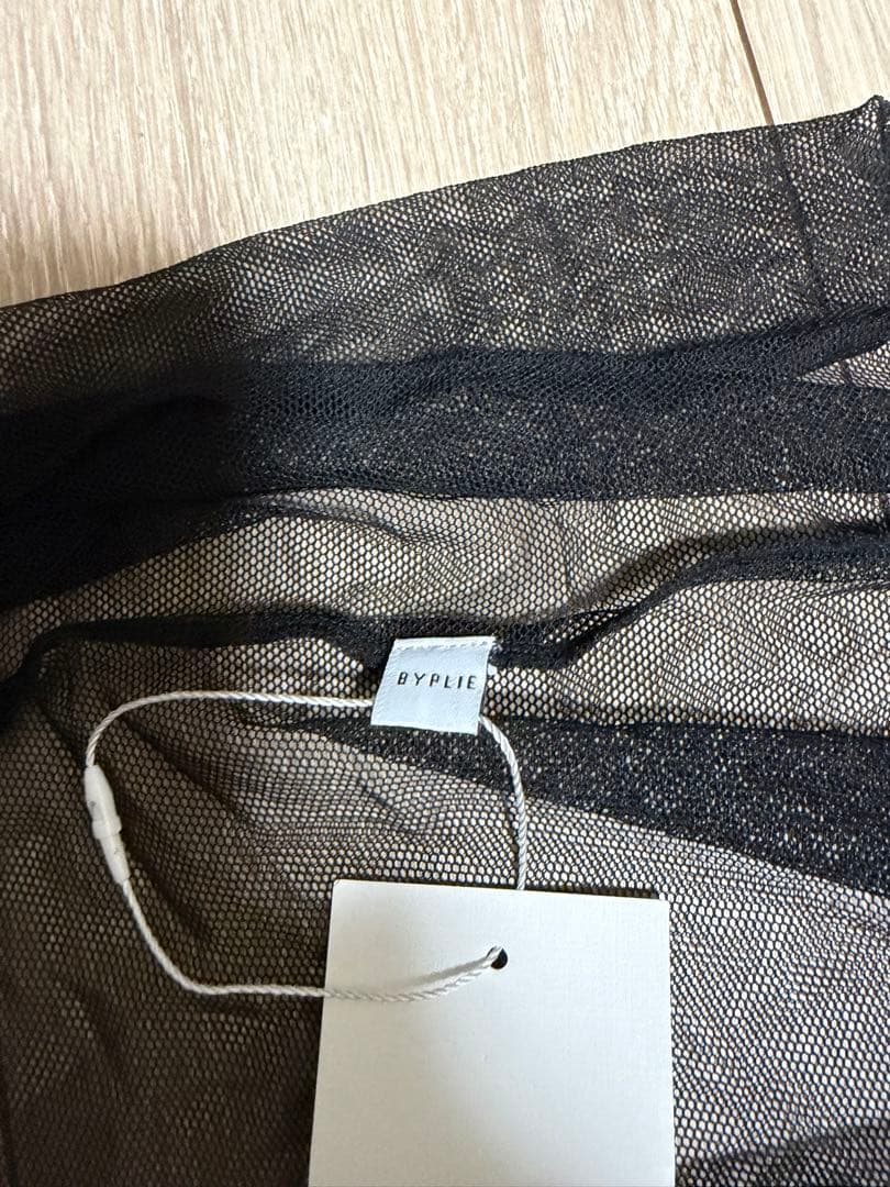 新品　Byplie バイプリエ　メッシュシュラグ　黒