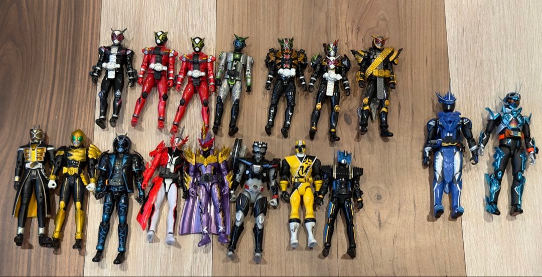 仮面ライダーフィギュアまとめ売り