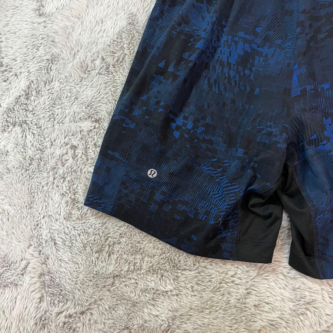 激レア ルルレモン lululemon ハーフパンツ インナー付き ヨガ