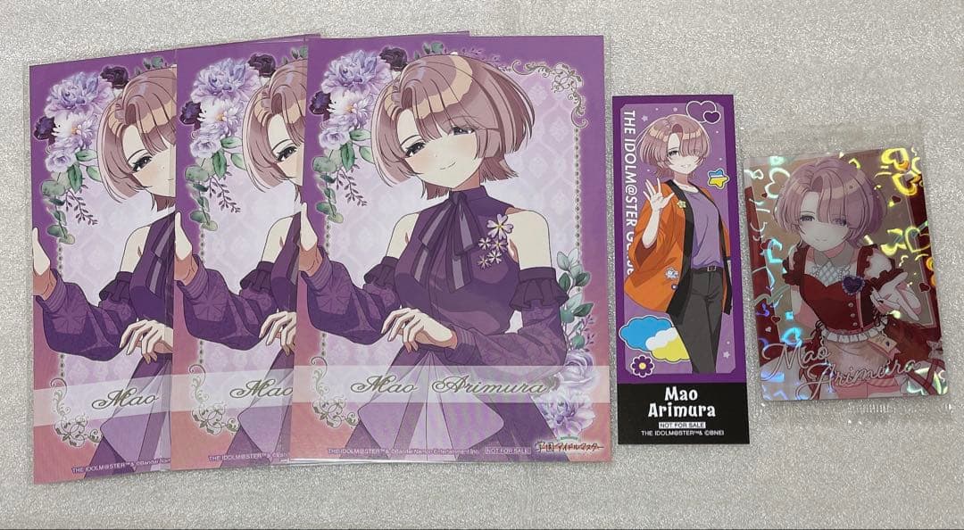 学マス　麻央　缶バッジ　アクスタ　ぱしゃこれ　アクリルカード　特典　まとめて