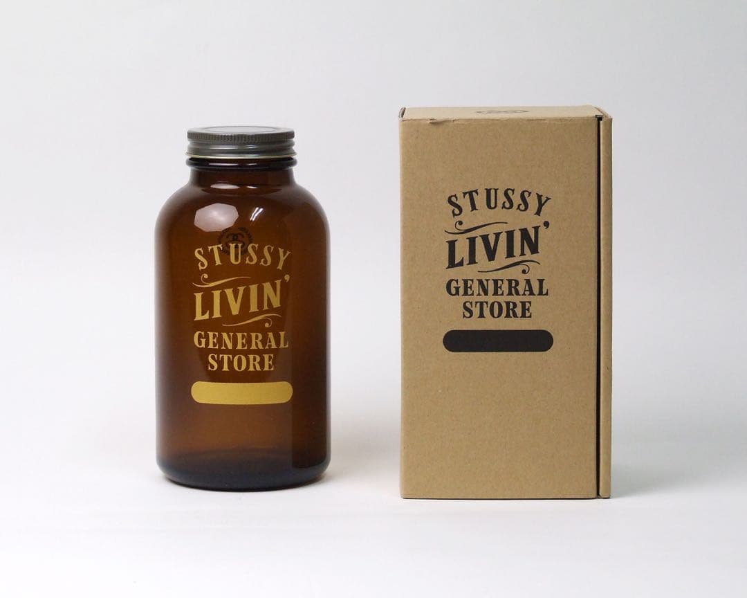 新品未使用☆STUSSY Livin GENERAL STORE キャニスター