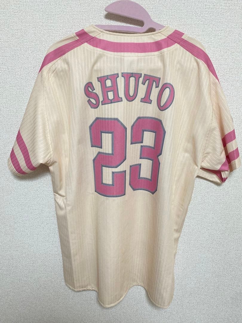 ソフトバンクホークス　周東佑京　ユニフォーム　Mサイズ