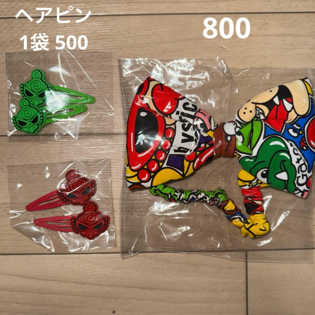 ヒスミニ 雑貨 メモ帳 ヘアピン 靴下 ワッペン