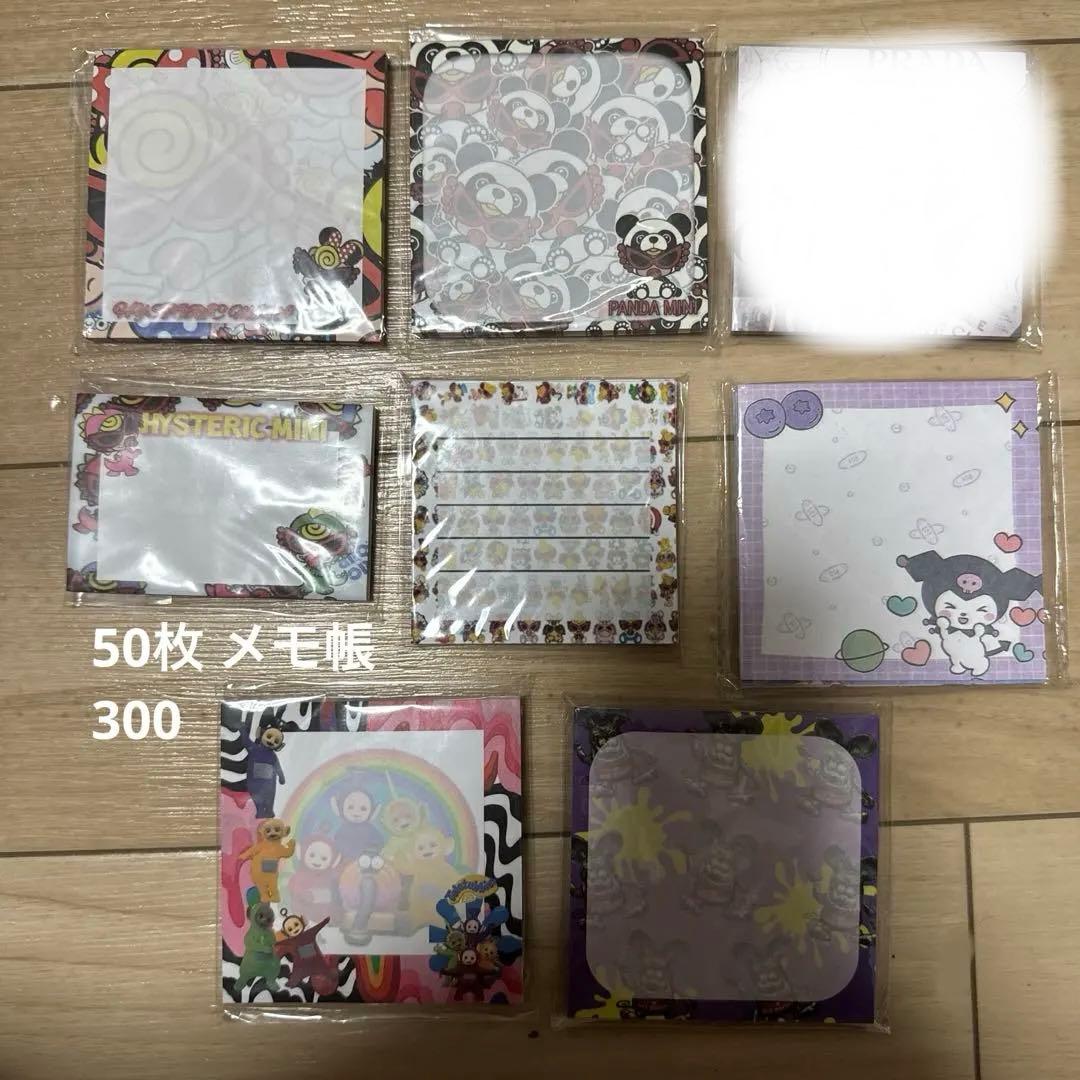 ヒスミニ 雑貨 メモ帳 ヘアピン 靴下 ワッペン