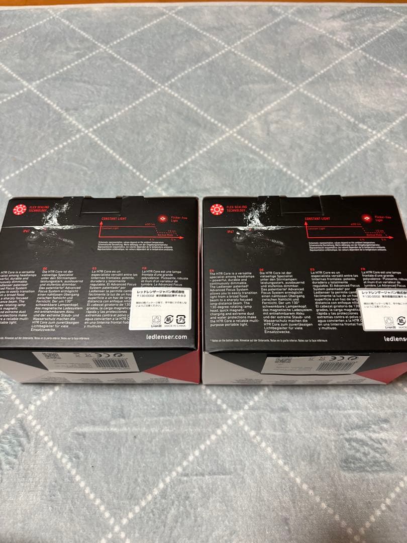 LEDLENSER H7R CORE ヘッドランプ 2個セット