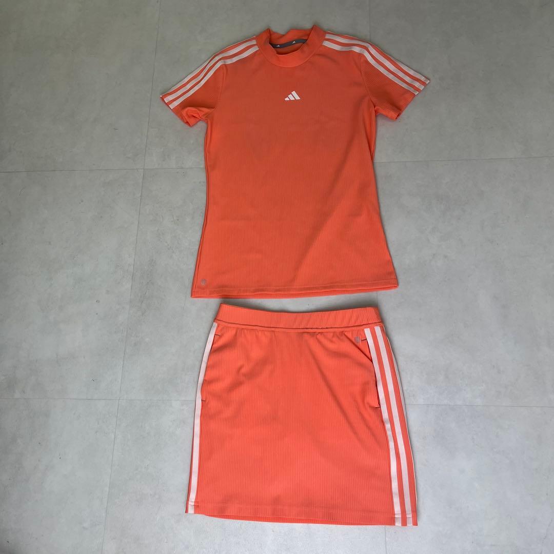 adidasゴルフウェアセットアップ