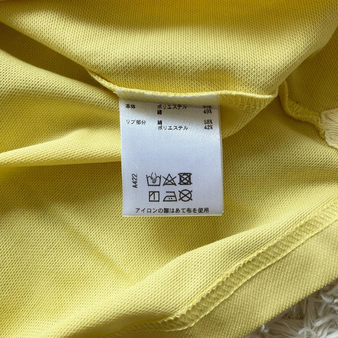 未使用 ROSASEN ロサーセン 半袖ポロシャツ L 黄色 Looseman