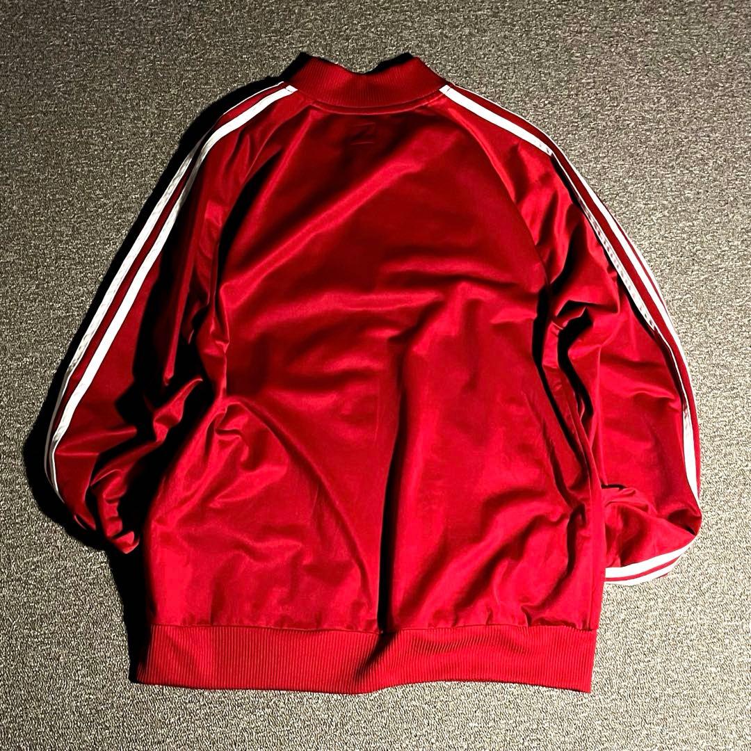 adidas REAL SALT LAKE ジャケット Mサイズ　レッド