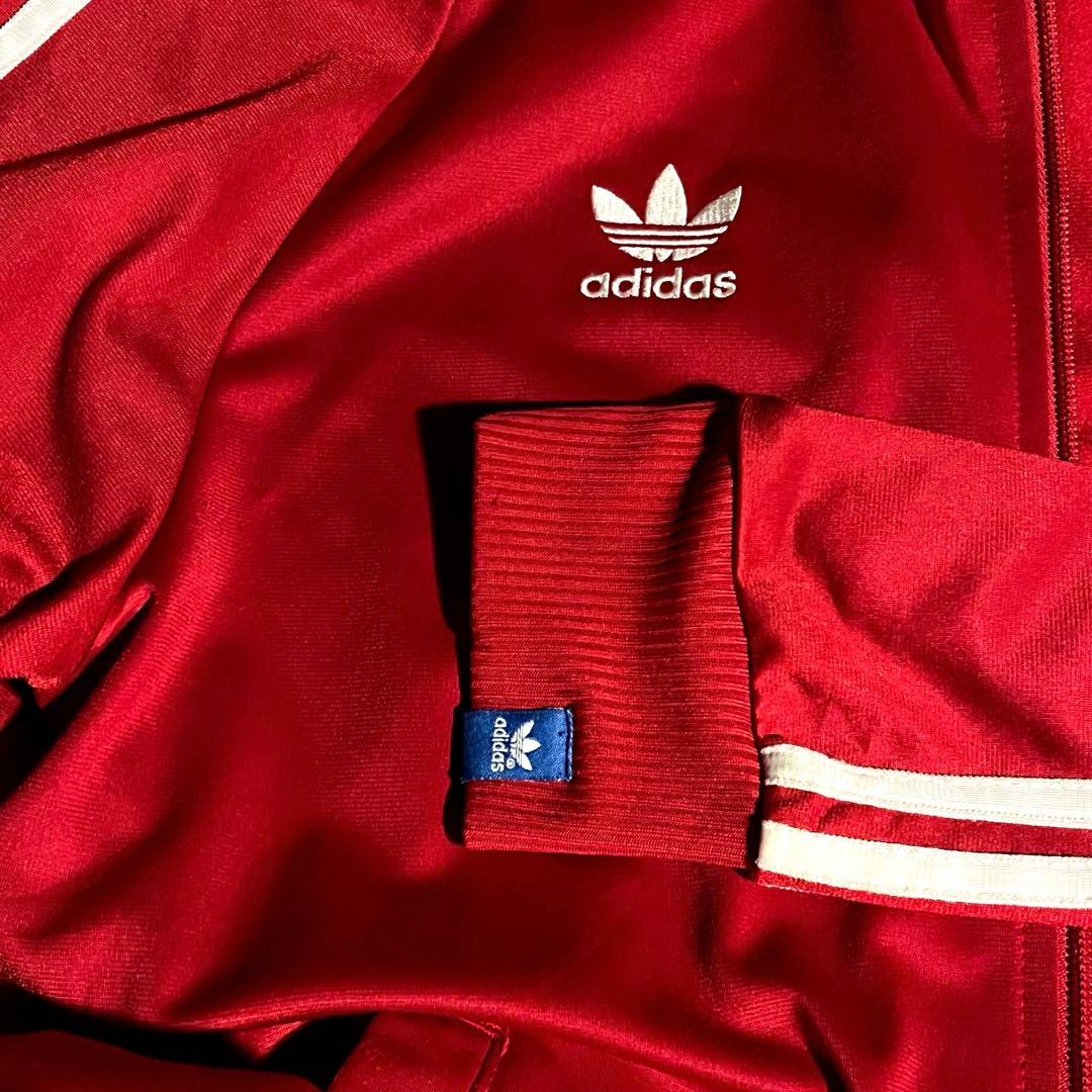 adidas REAL SALT LAKE ジャケット Mサイズ　レッド