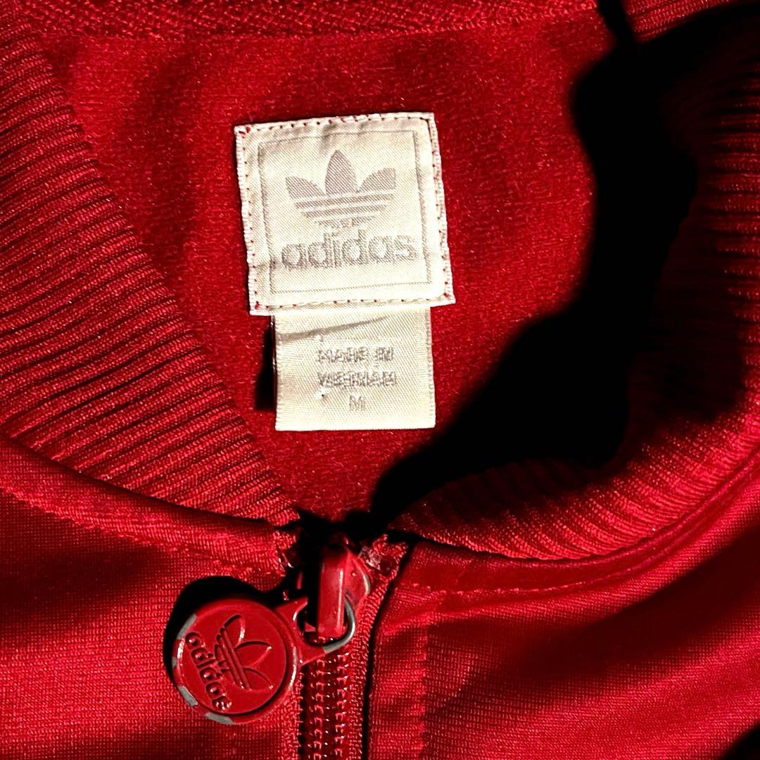 adidas REAL SALT LAKE ジャケット Mサイズ　レッド