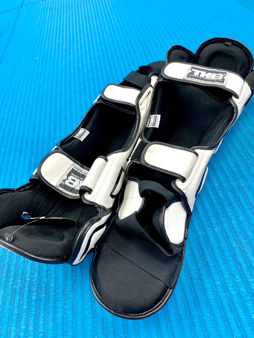 怪我防止 TOPKING 膝◎ トップキング TKB レガース 本革 希少品