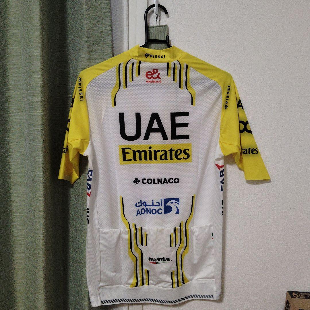 UAE TEAM EMIRATES TDF2024優勝ショートスリーブジャージ